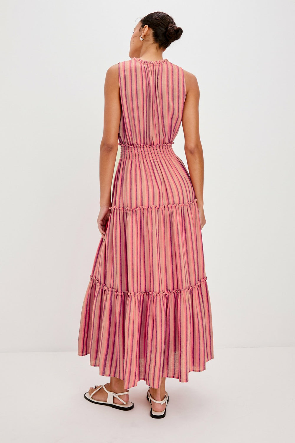 LOULOU DRESS - CABANA STRIPE| Rails outlet