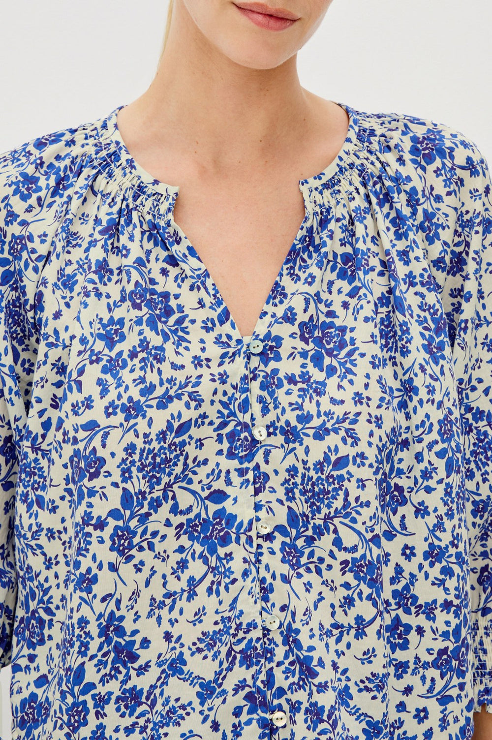 MARIAH TOP - BLUE MARGUERITE| Rails near me