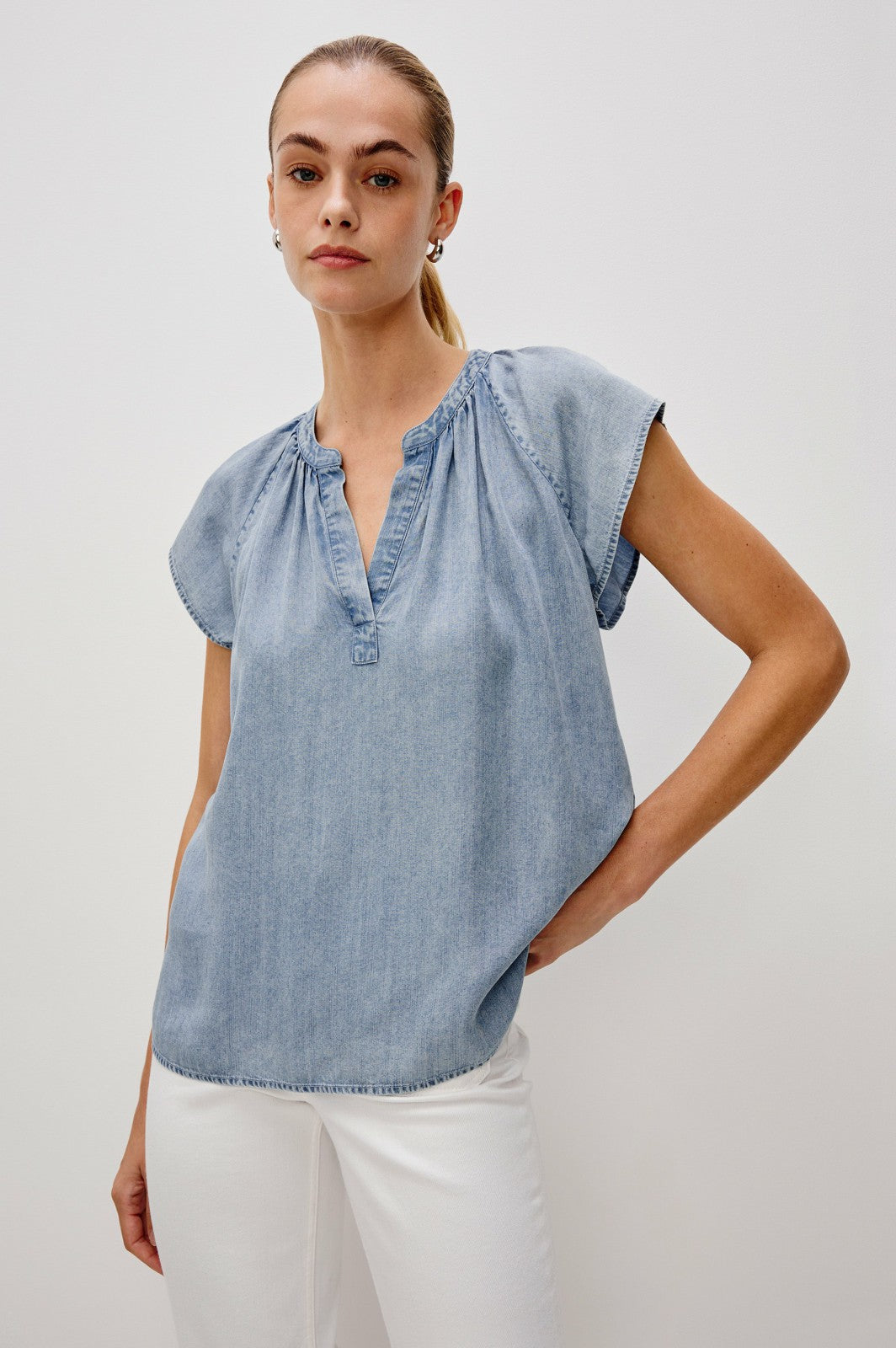 MARIBEL TOP - CLOUD WASH| Rails US