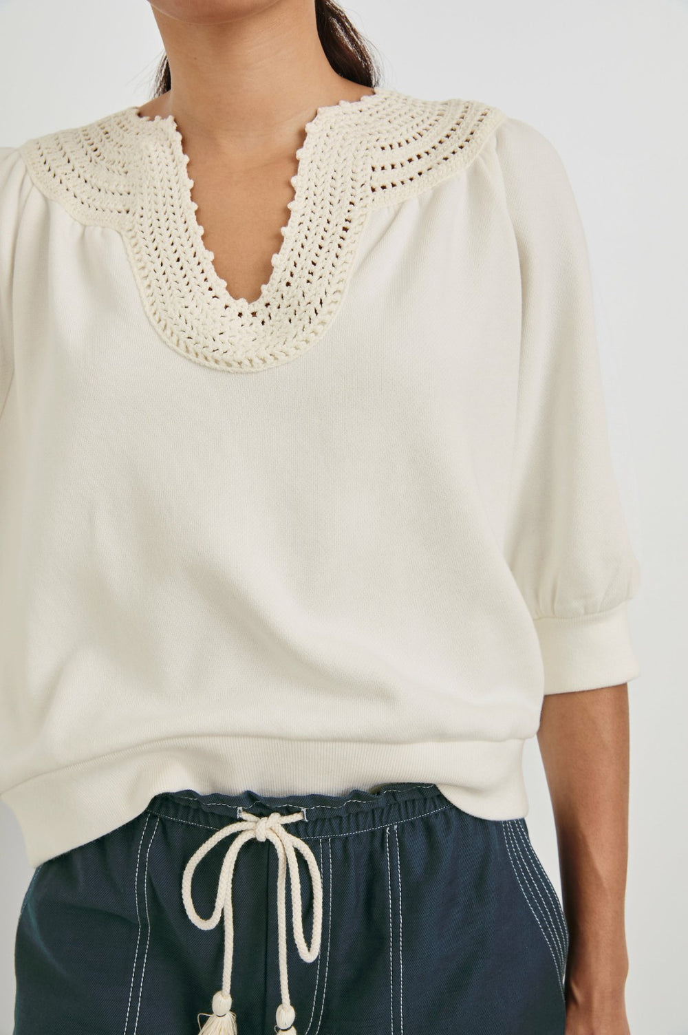 MARIPOSA TOP - IVORY| Rails discount
