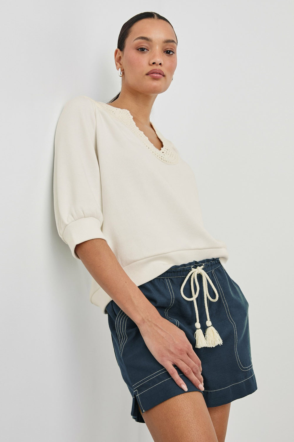MARIPOSA TOP - IVORY| Rails discount