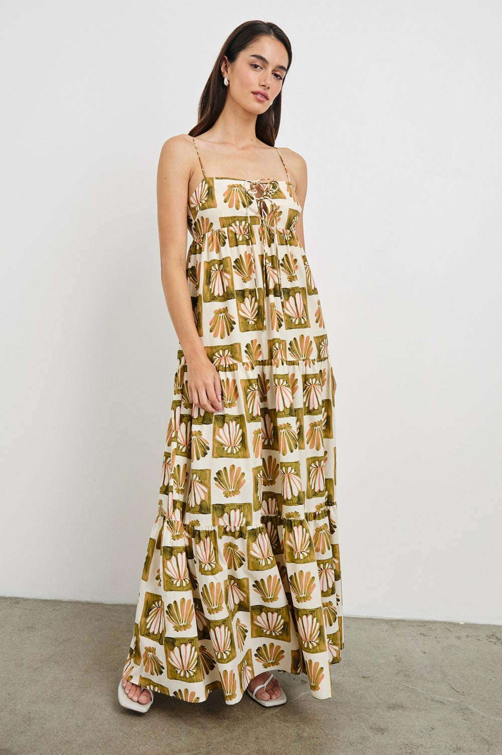 MICA DRESS - CHECKERED SHELLS| Rails on sale