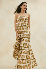 MICA DRESS - CHECKERED SHELLS| Rails on sale