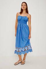 MURANO DRESS - FRENCH BLUE| Rails US