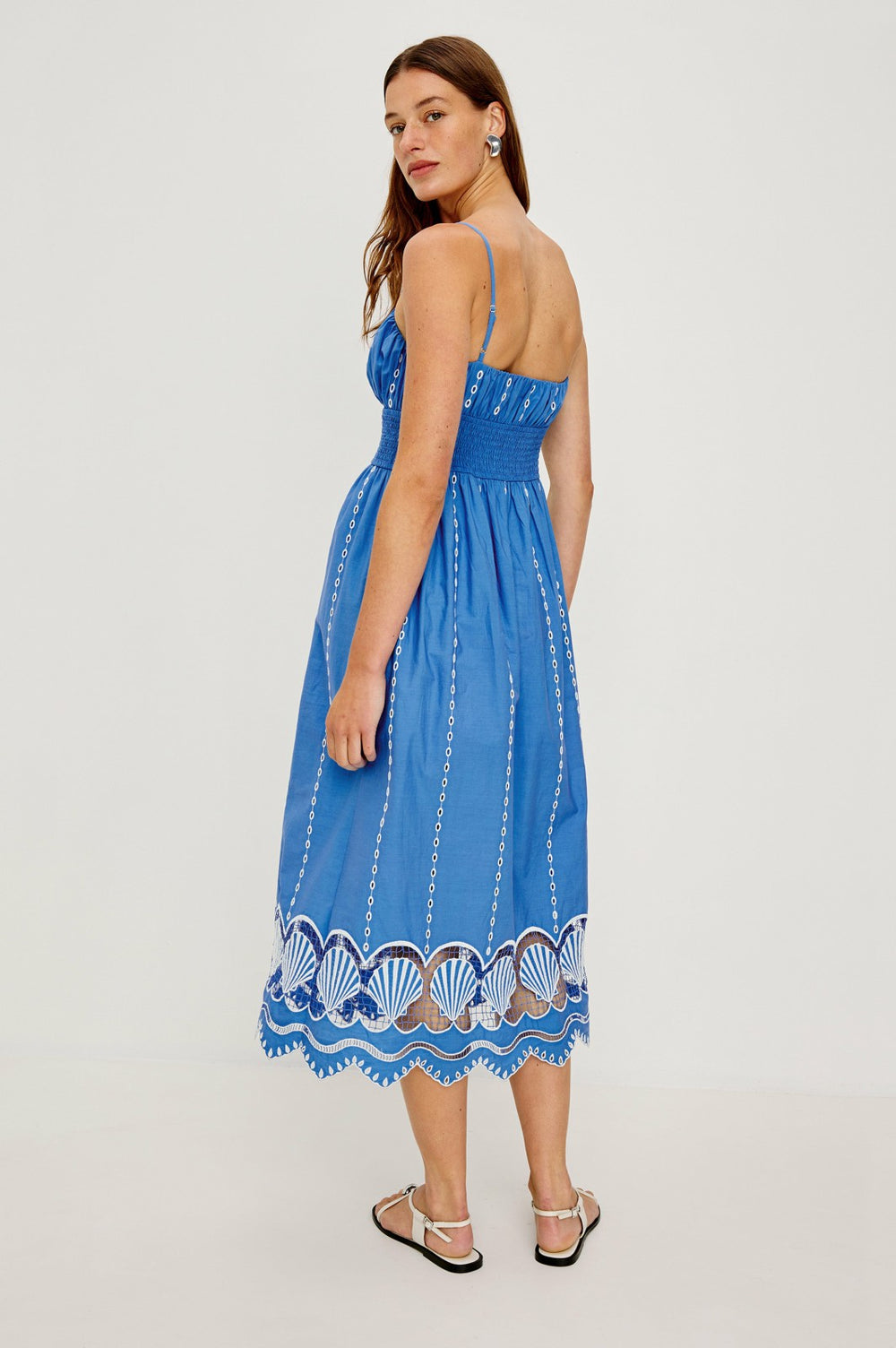 MURANO DRESS - FRENCH BLUE| Rails US