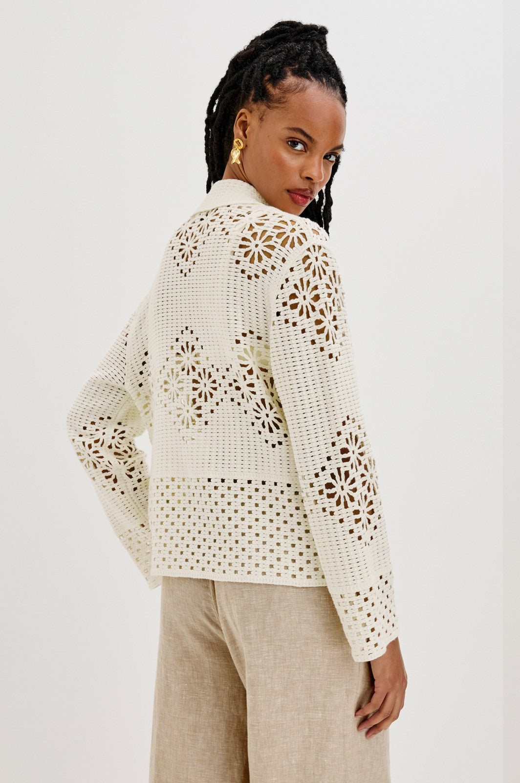 PATMOS SWEATER - IVORY| Rails discount