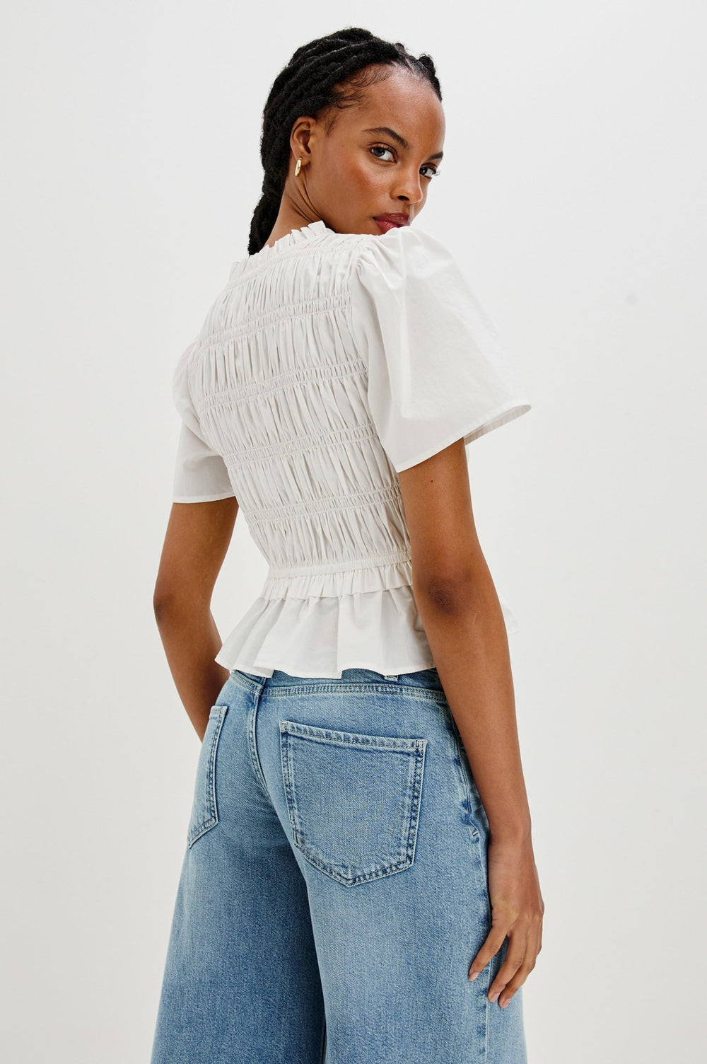 PORTIA TOP - WHITE| Rails online