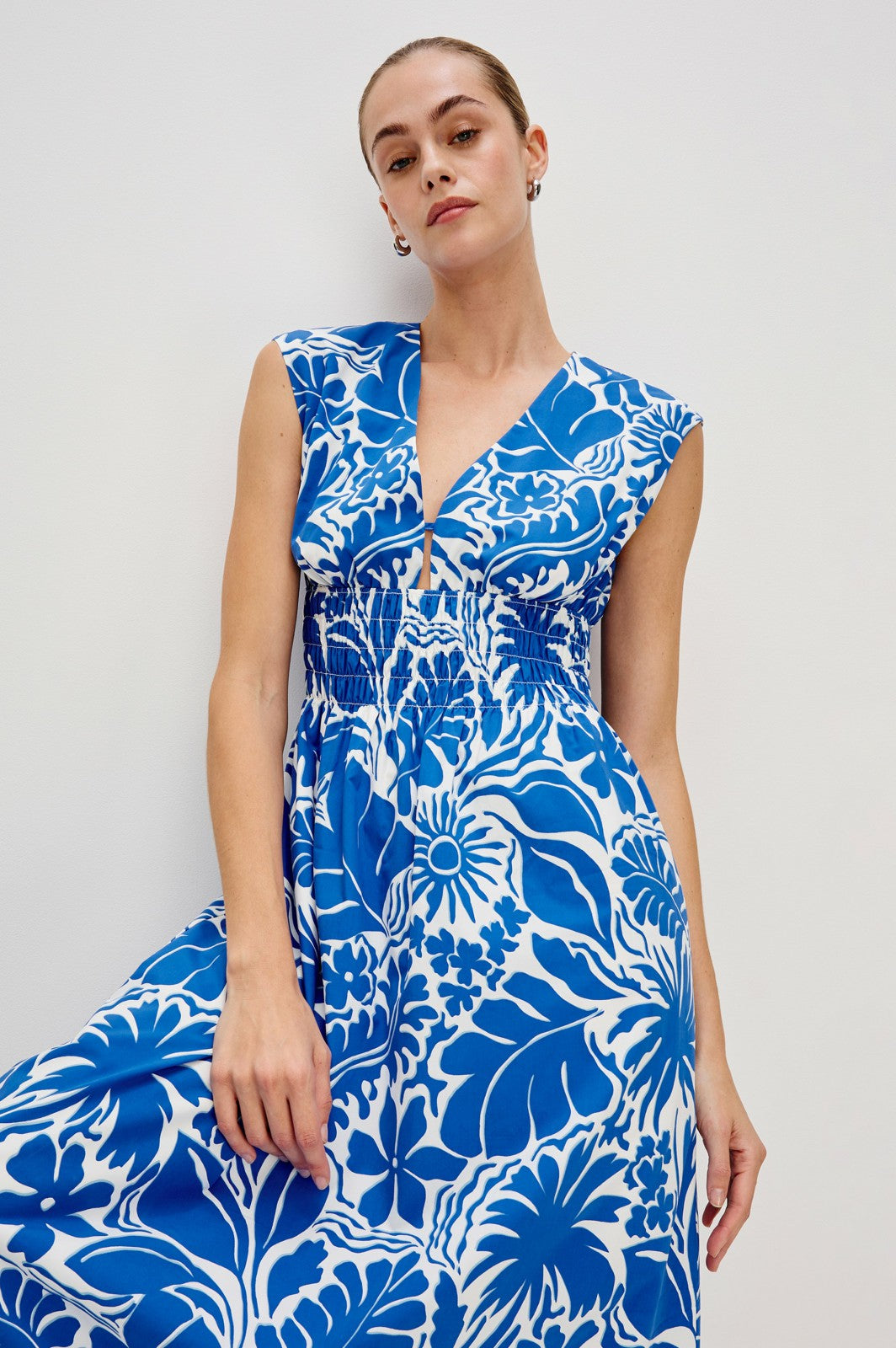 ROXANNE DRESS - BLUE RIVIERA| Rails sale
