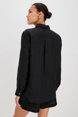 SAMAR SHIRT - BLACK| Rails outlet
