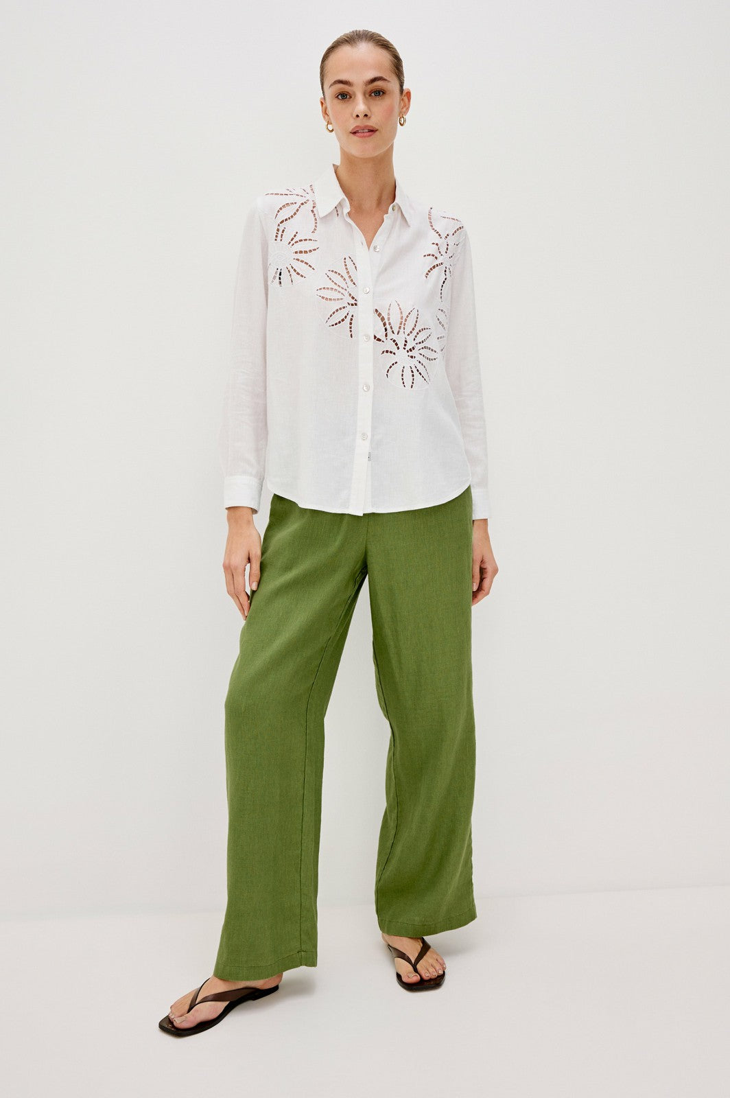 SAMAR SHIRT - WHITE| Rails discount