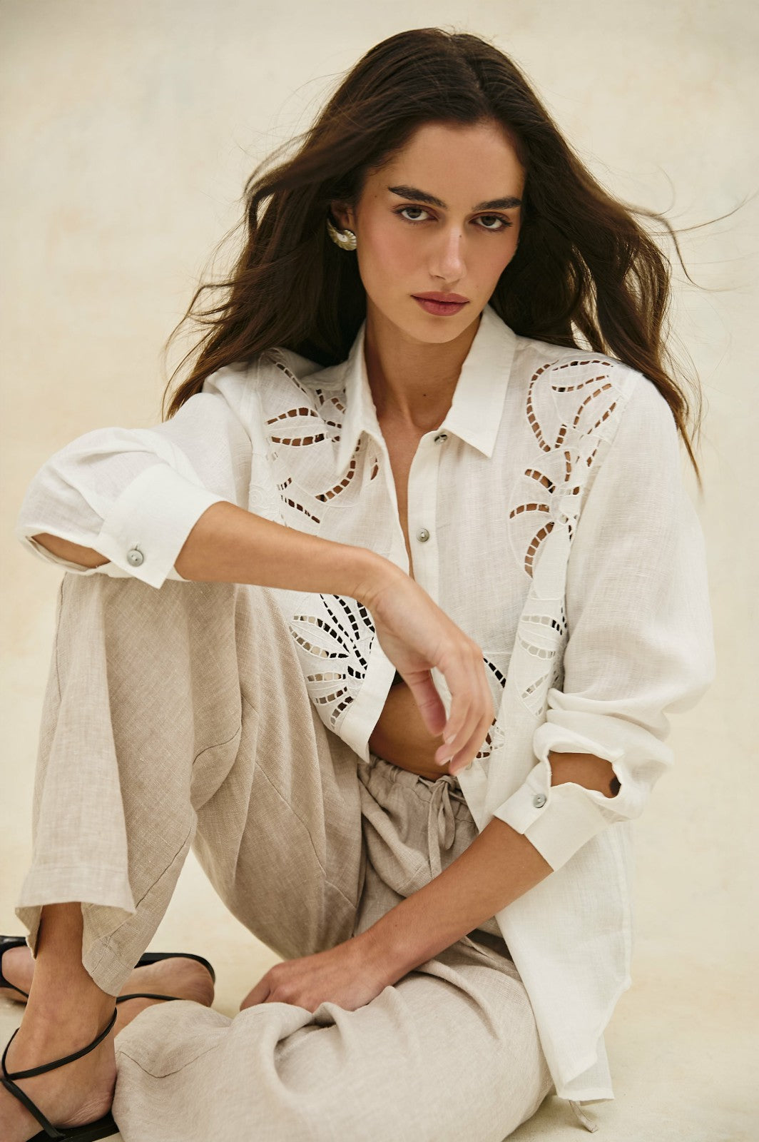 SAMAR SHIRT - WHITE| Rails discount