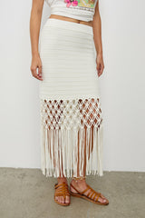 SEVILLA SKIRT - WHITE| Rails near me