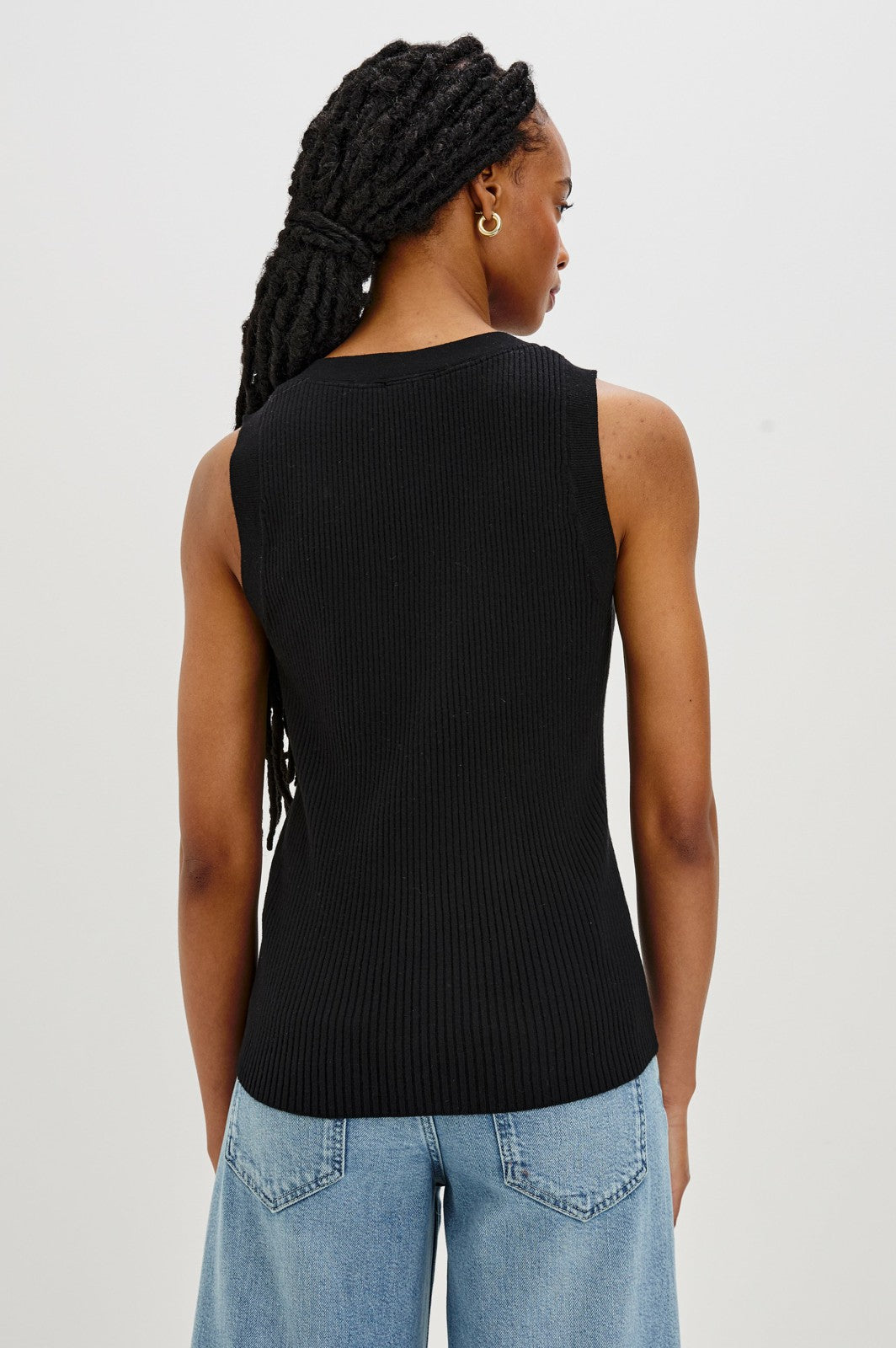 TATIA TOP - BLACK| Rails sale