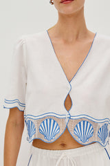 VENICE TOP - WHITE| Rails outlet