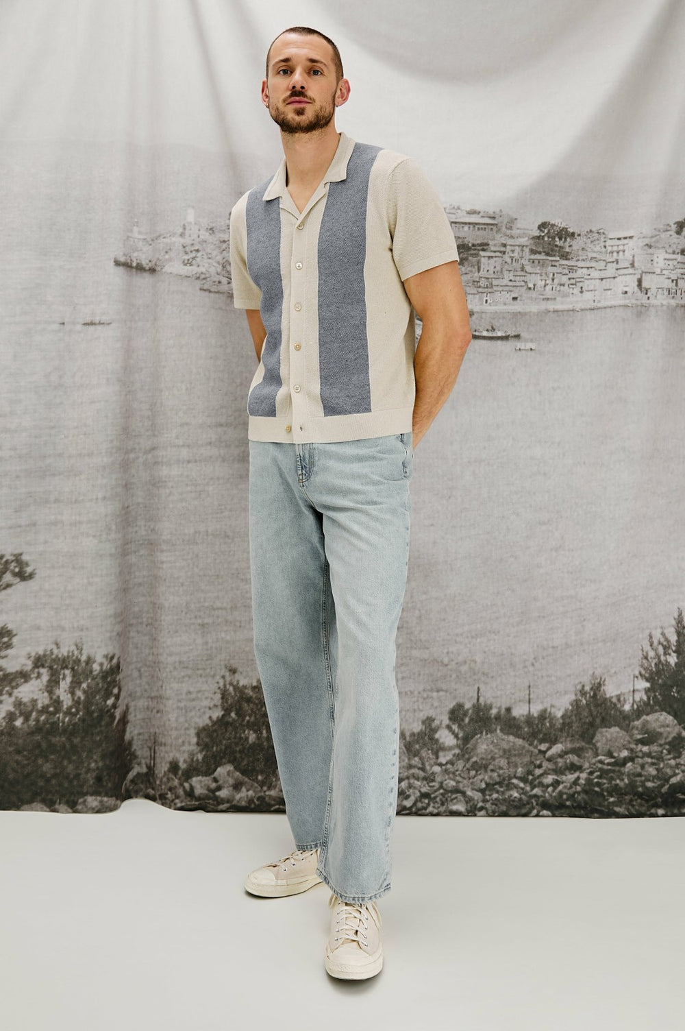 ATWOOD SHIRT - ECRU CHAMBRAY| Rails near me