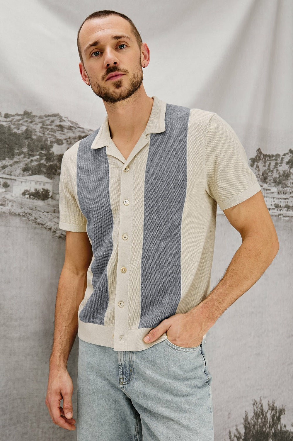 ATWOOD SHIRT - ECRU CHAMBRAY| Rails near me
