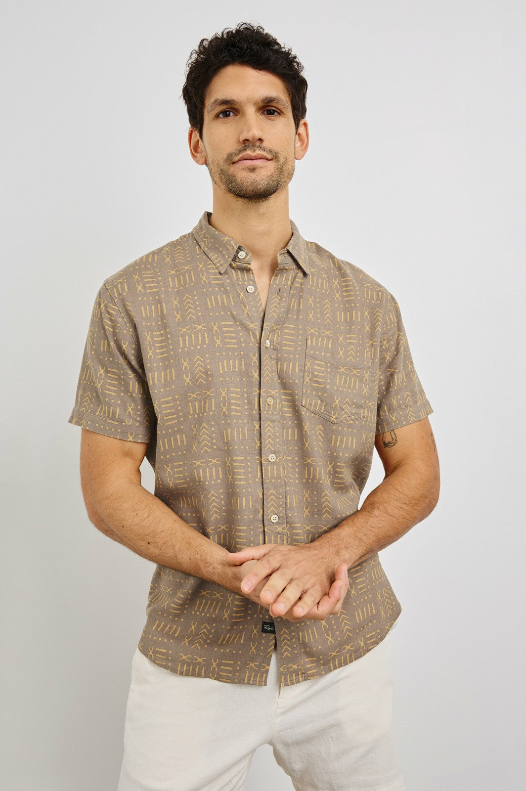 CARSON SHIRT - BALI BATIK BROWN| Rails on sale