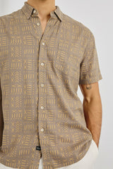 CARSON SHIRT - BALI BATIK BROWN| Rails on sale