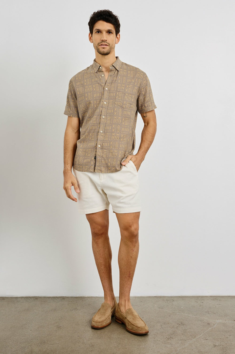 CARSON SHIRT - BALI BATIK BROWN| Rails on sale