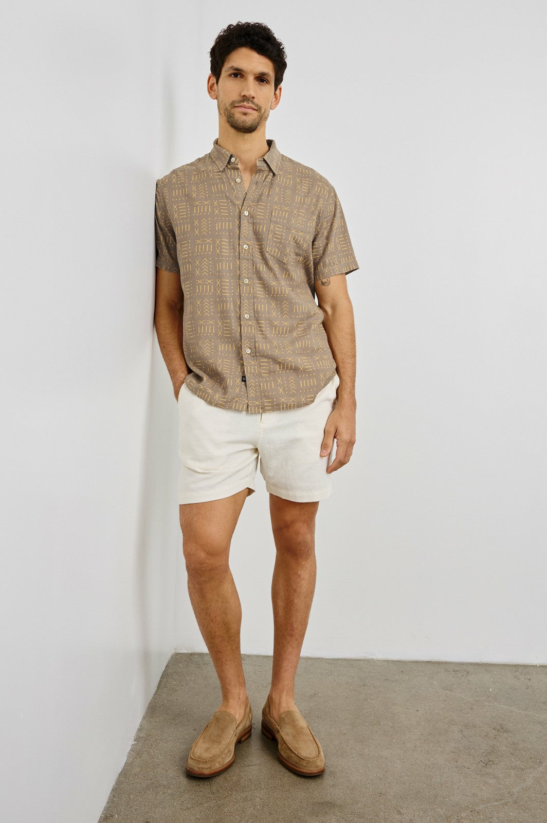 CARSON SHIRT - BALI BATIK BROWN| Rails on sale