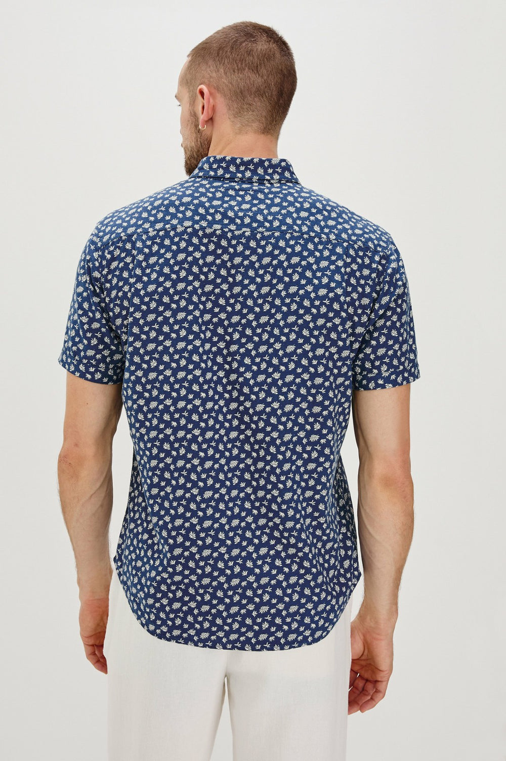 CARSON SHIRT - NERVOUS LEAF BLUE| Rails for sale