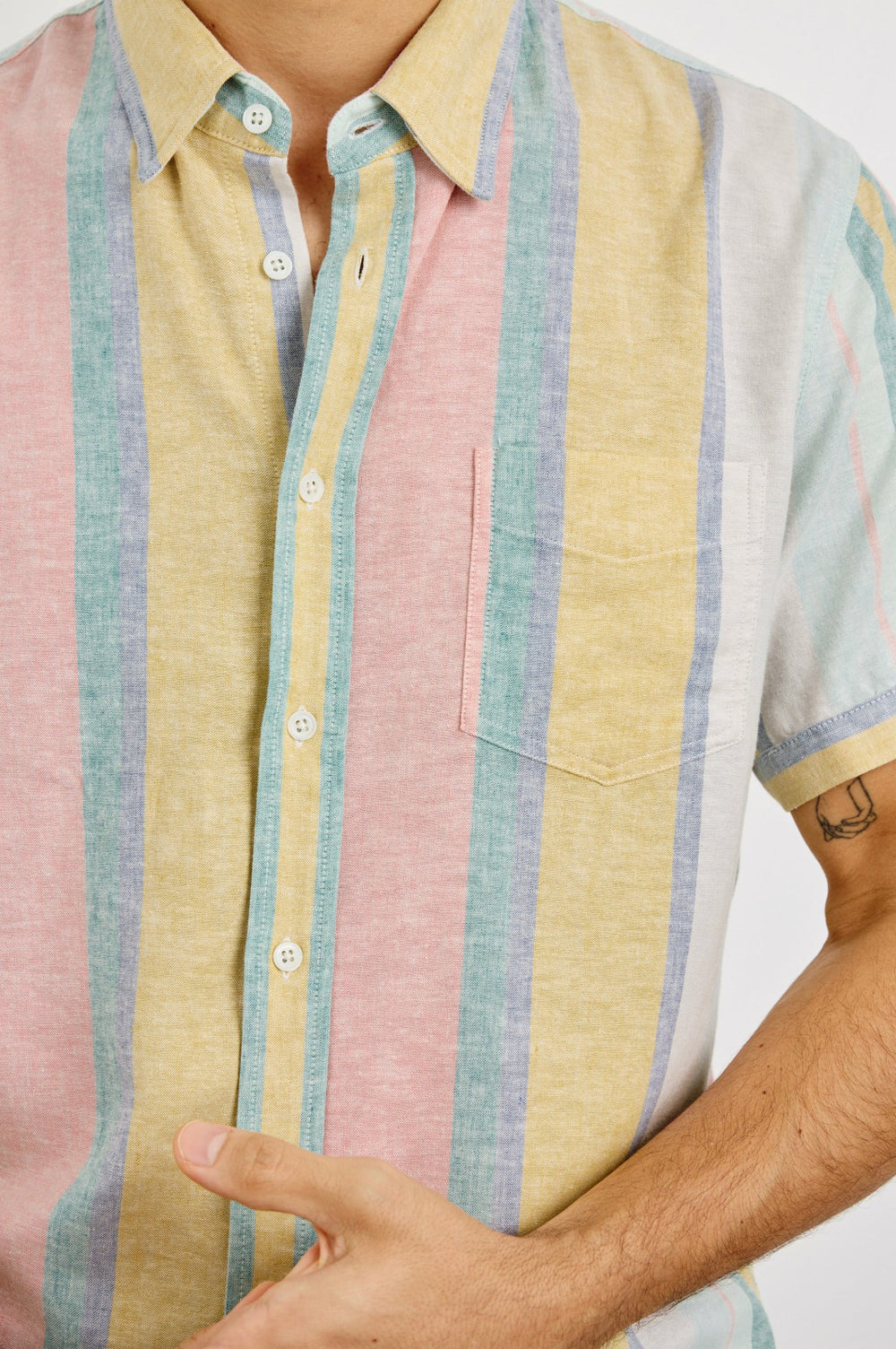 CARSON SHIRT - PORTOFINO STRIPE| Rails sale