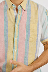 CARSON SHIRT - PORTOFINO STRIPE| Rails sale