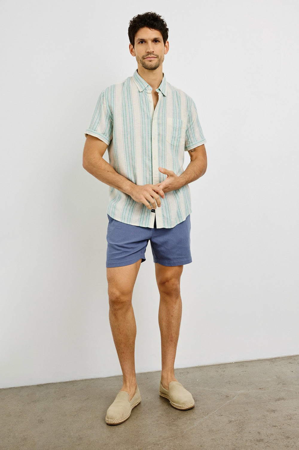 CARSON SHIRT - RIVIERA STRIPE| Rails for sale