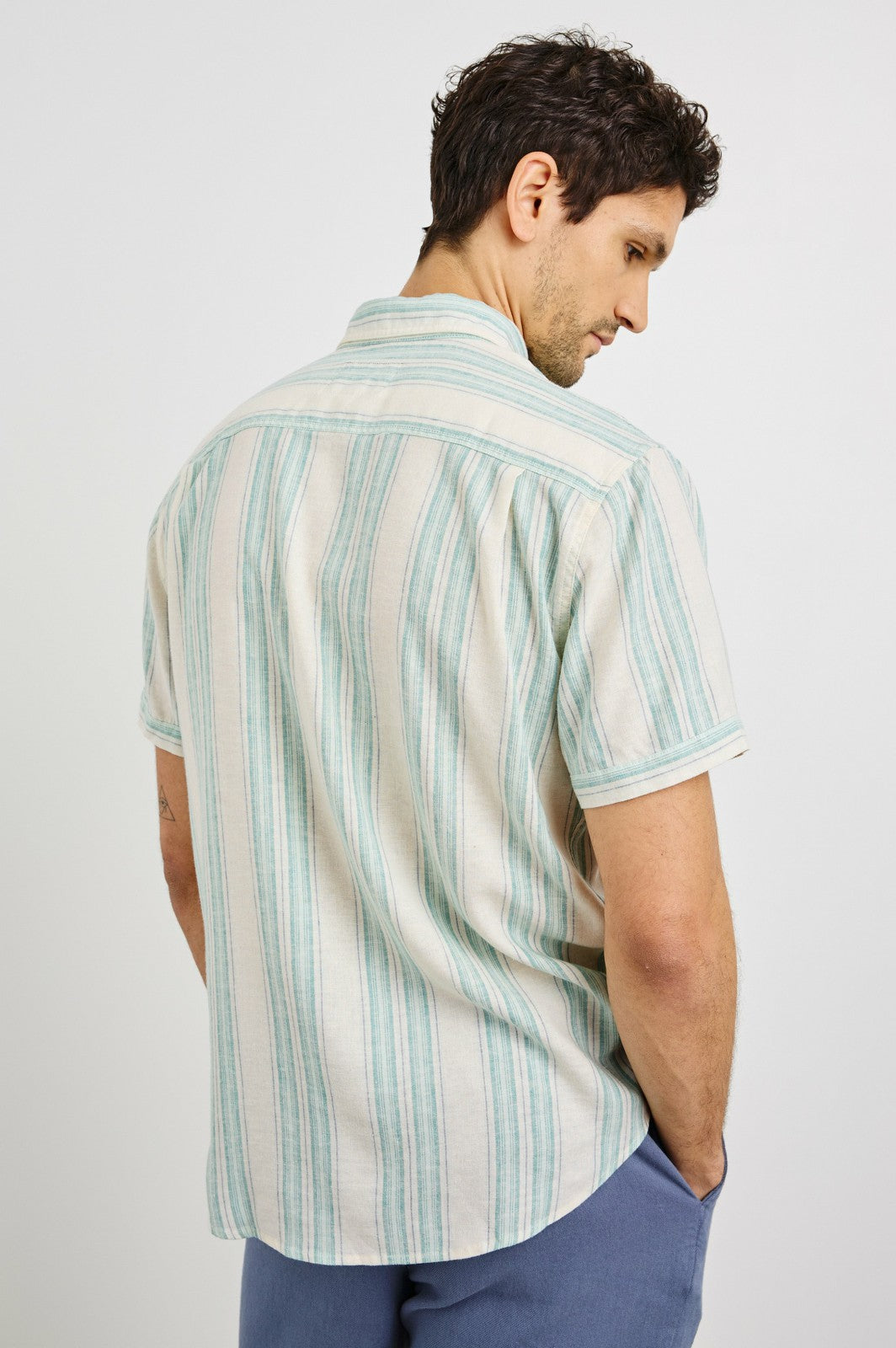 CARSON SHIRT - RIVIERA STRIPE| Rails for sale