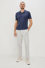 CILLIAN POLO SHIRT - INDIGO DENIM| Rails online