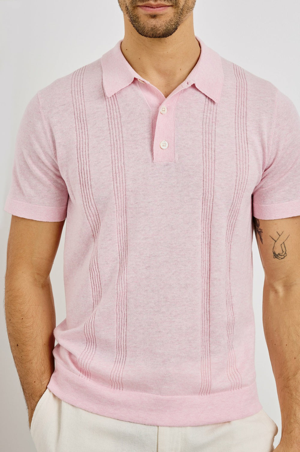 CILLIAN POLO SHIRT - PINK| Rails online