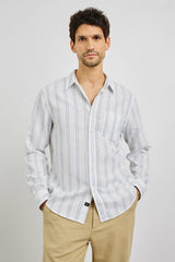 CLYDE SHIRT - WHITE AZURE| Rails online