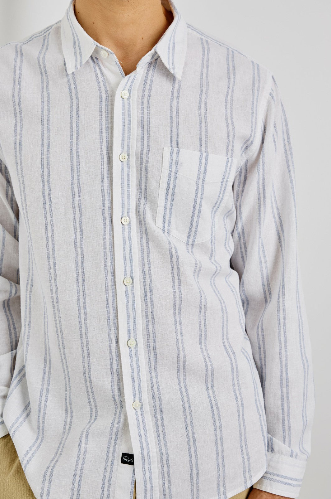 CLYDE SHIRT - WHITE AZURE| Rails online