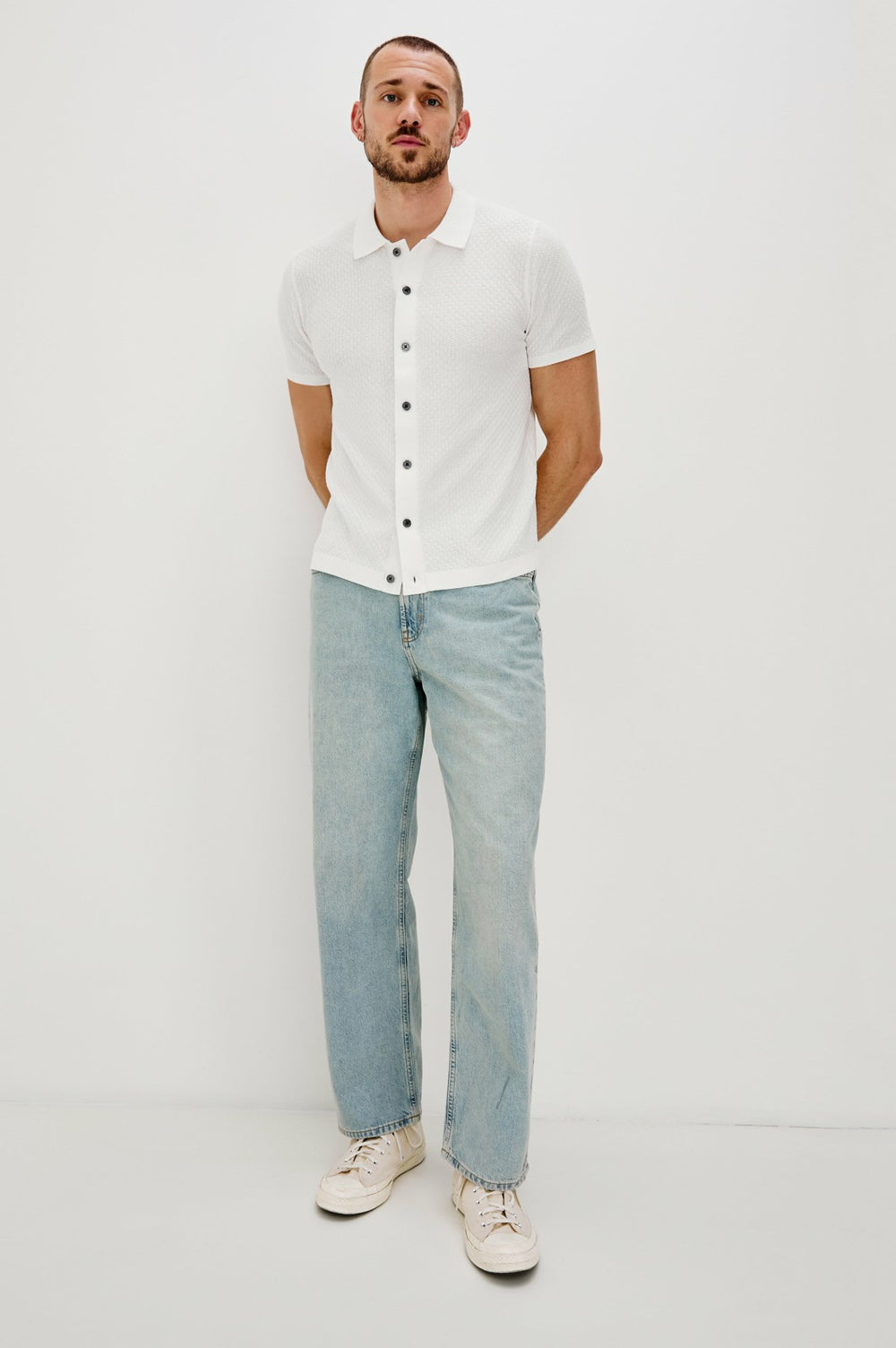 EMILIO SHIRT - WHITE| Rails on sale