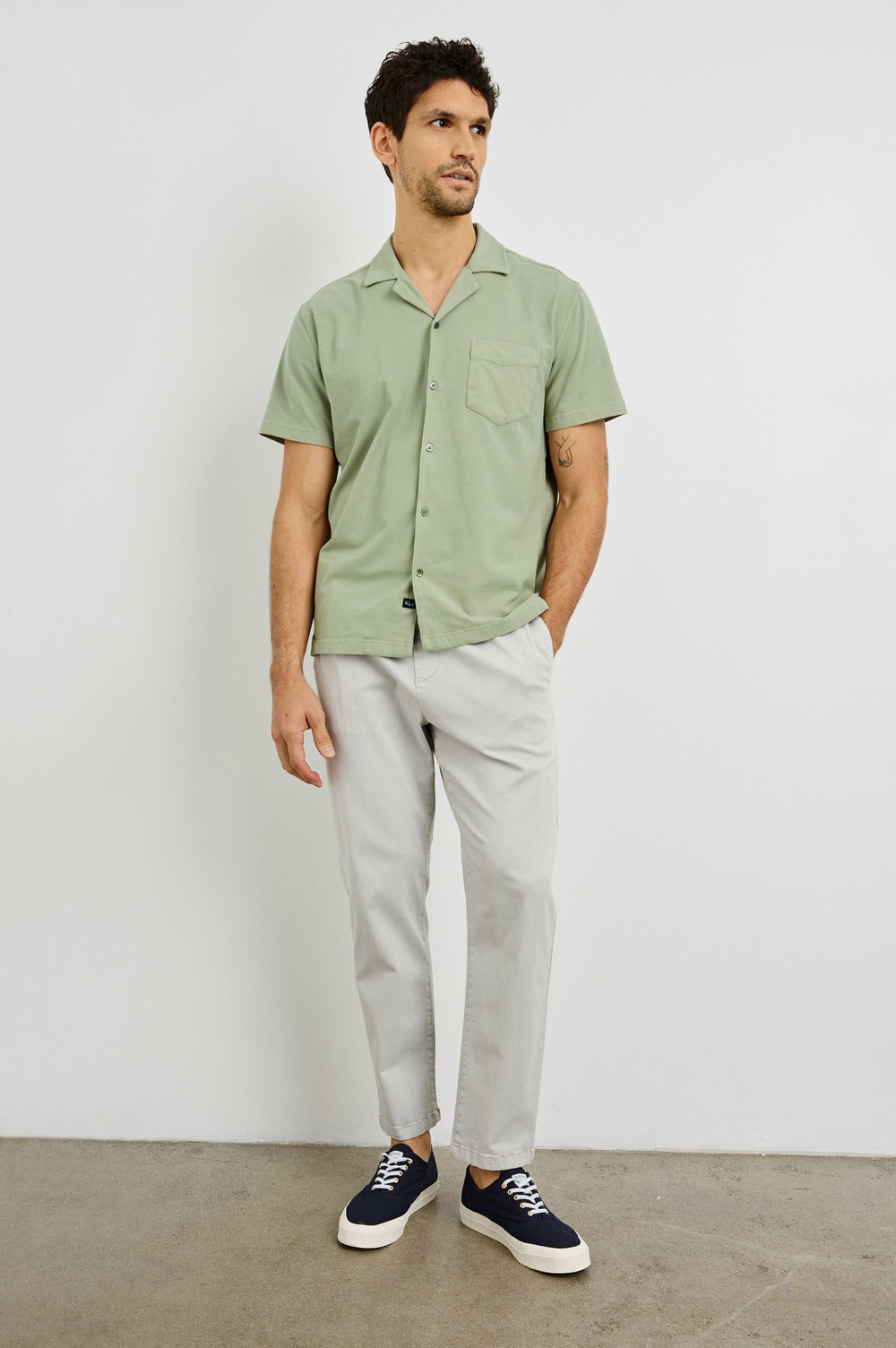 FLINT SHIRT - SAGE| Rails US
