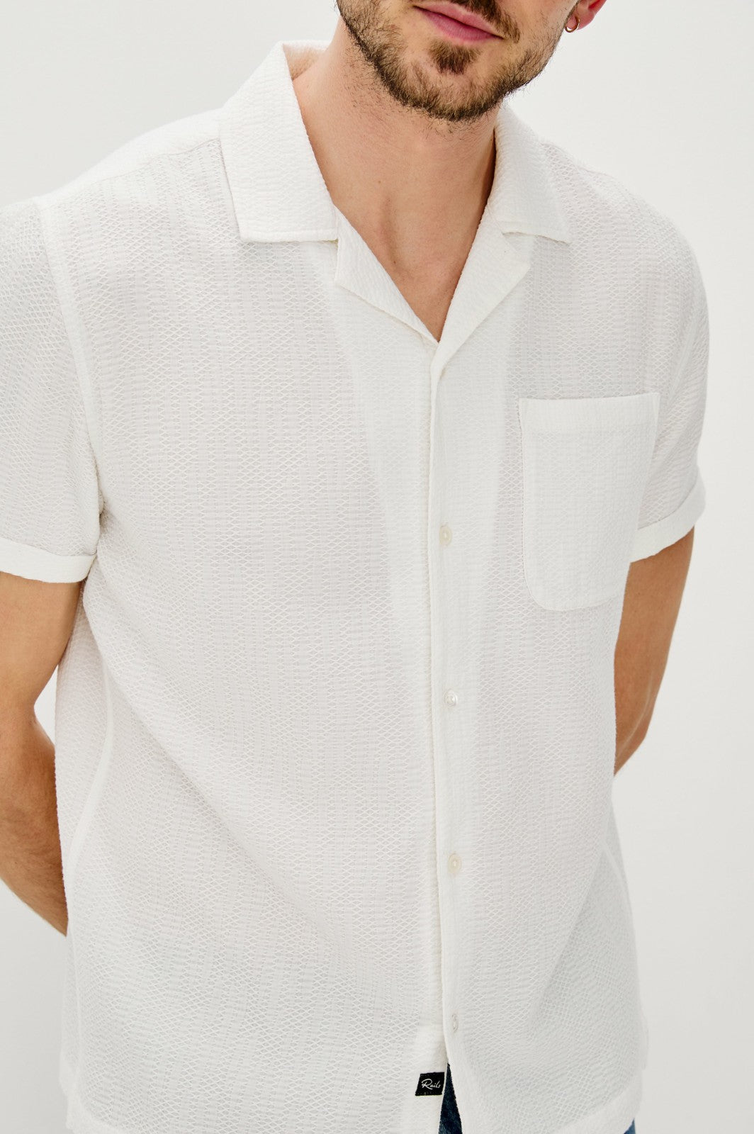 HANEY SHIRT - WHITE| Rails for sale