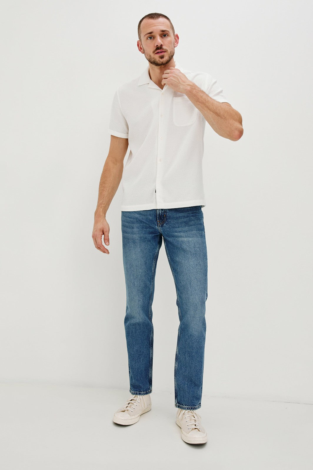HANEY SHIRT - WHITE| Rails for sale