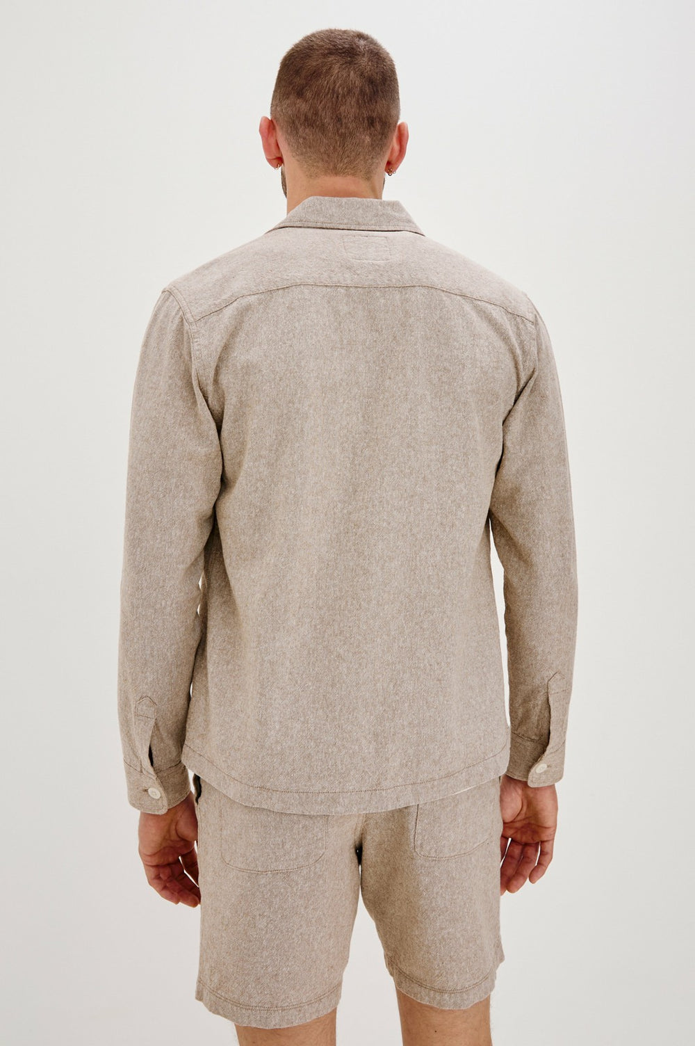 HAYES SHIRT JACKET - BULGUR OAT| Rails near me