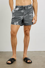 LA BREA SWIM SHORT - PARADISE WASHED BLACK| Rails near me
