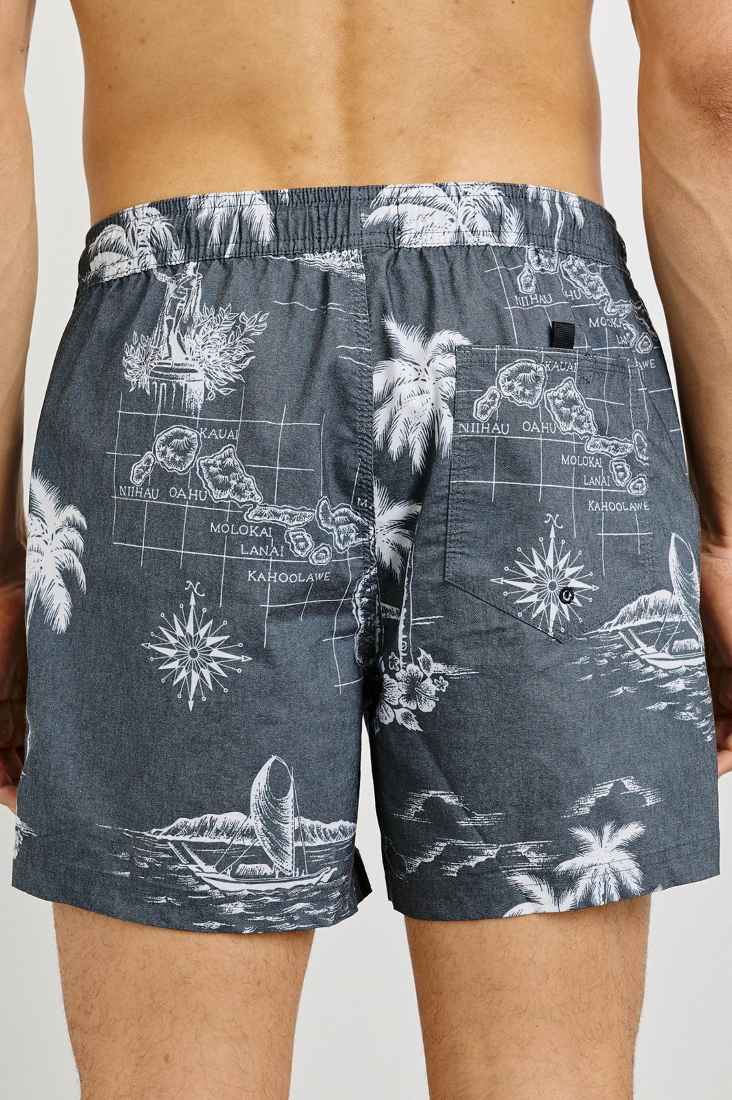LA BREA SWIM SHORT - PARADISE WASHED BLACK| Rails near me