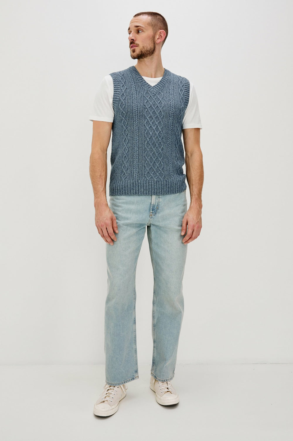 LEE VEST - AZURE MARL| Rails near me