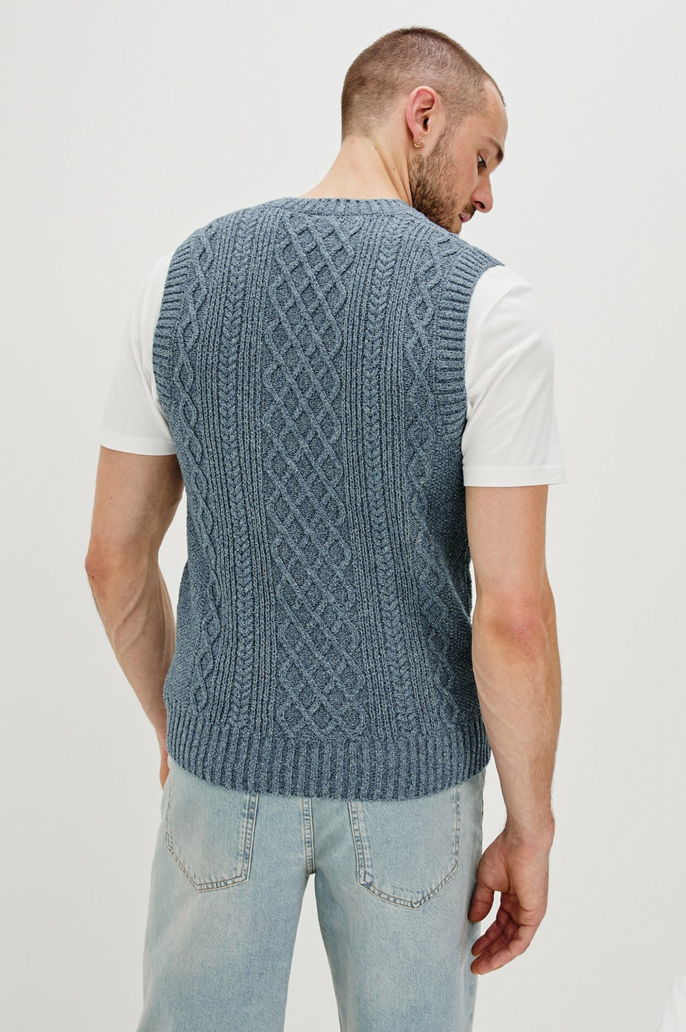 LEE VEST - AZURE MARL| Rails near me