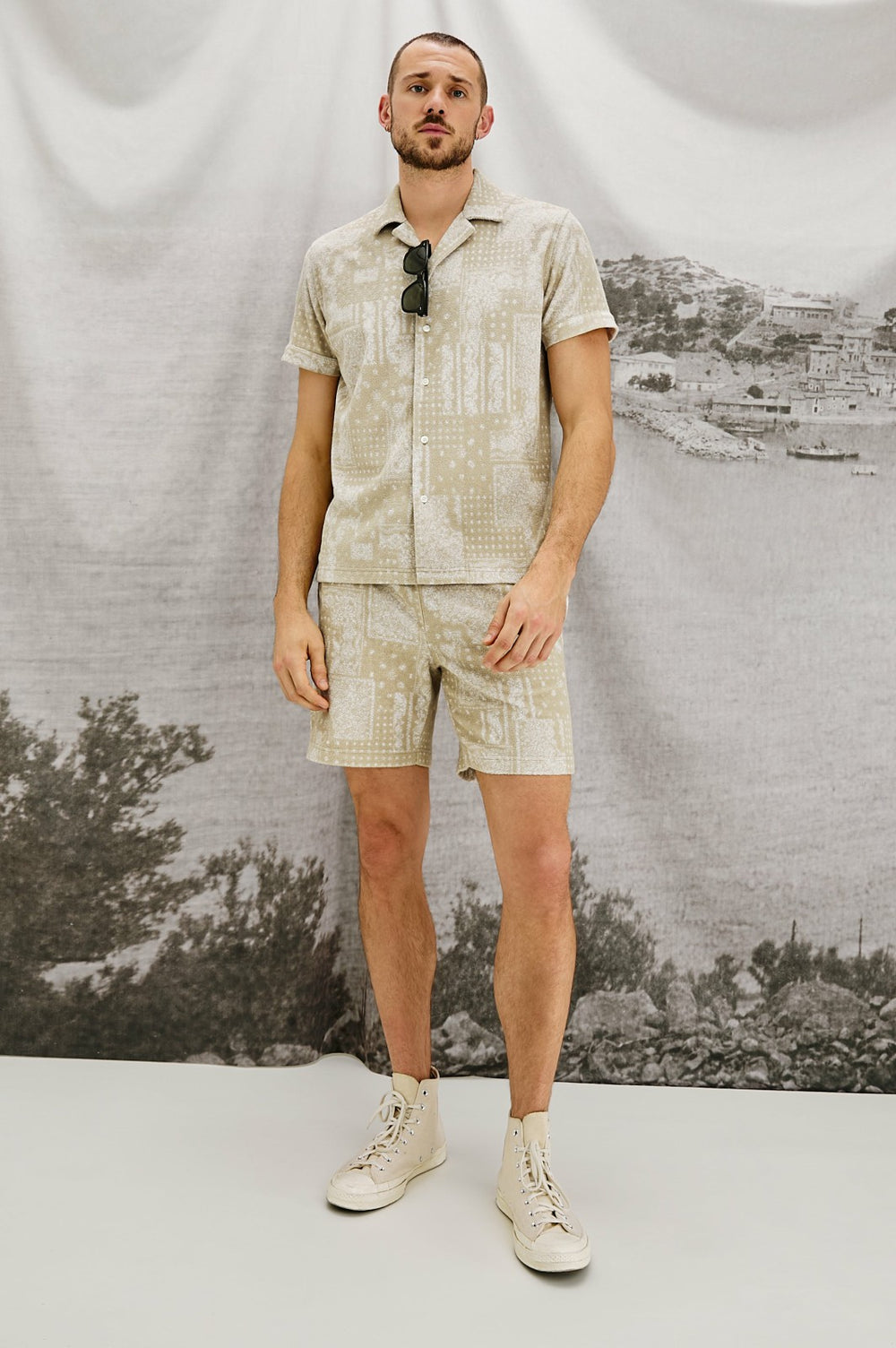 MAVERICK SHIRT - BANDANA CRAFT PAPER| Rails on sale