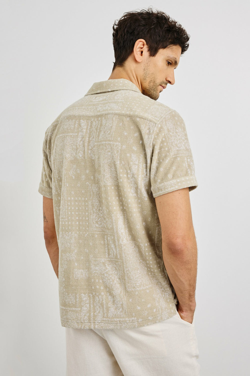 MAVERICK SHIRT - BANDANA CRAFT PAPER| Rails on sale