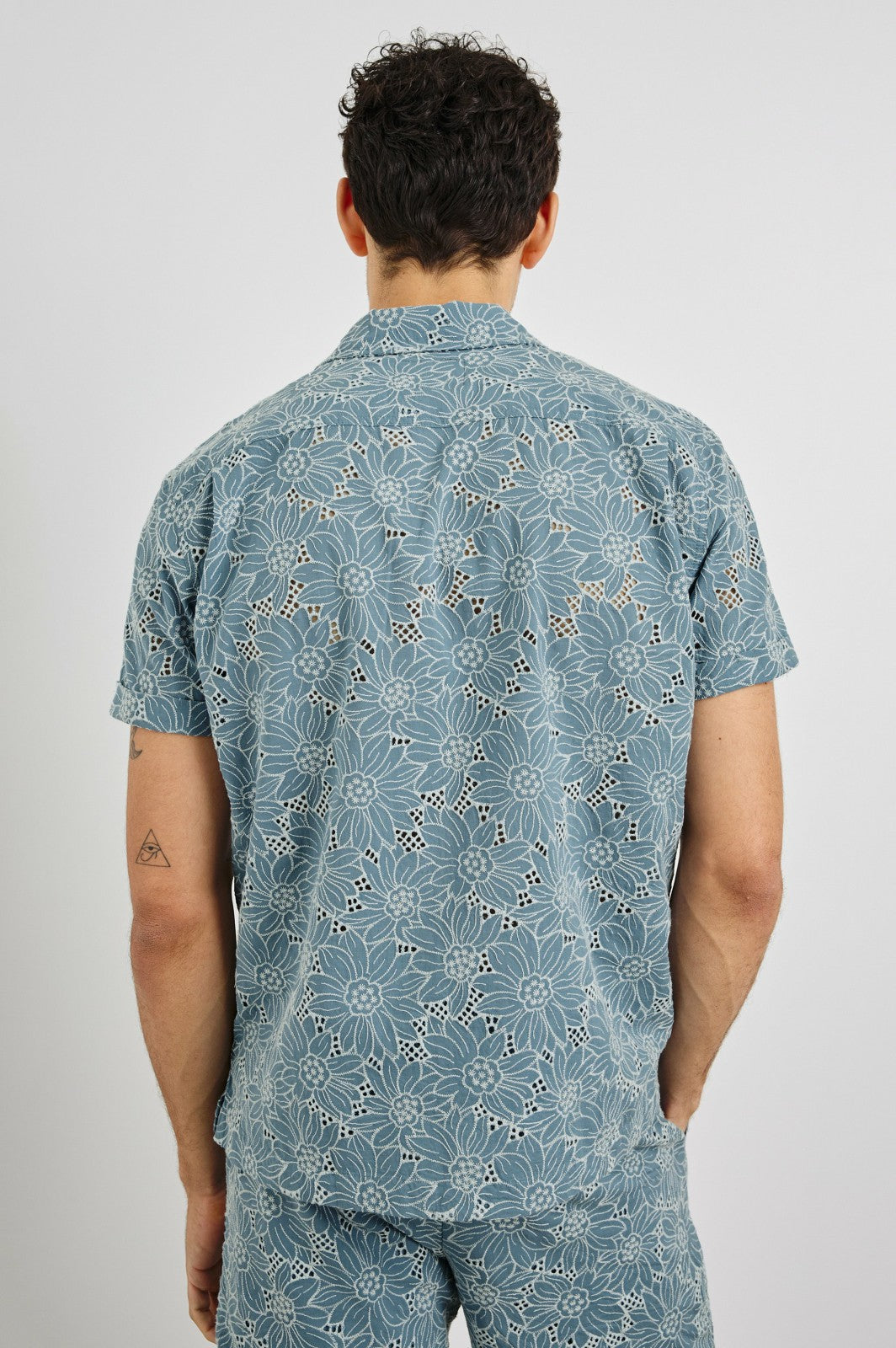 TYLER SHIRT - MULTI BLUE SUNFLOWER| Rails outlet