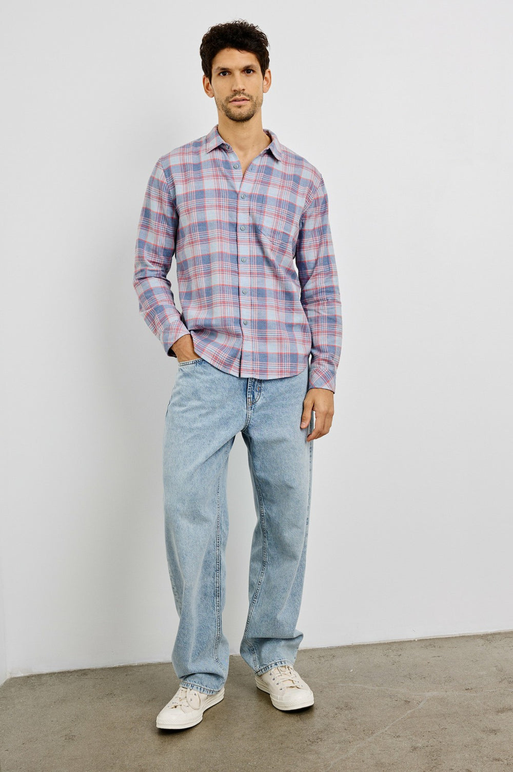 WYATT SHIRT - RUBY SEADRAGON| Rails on sale