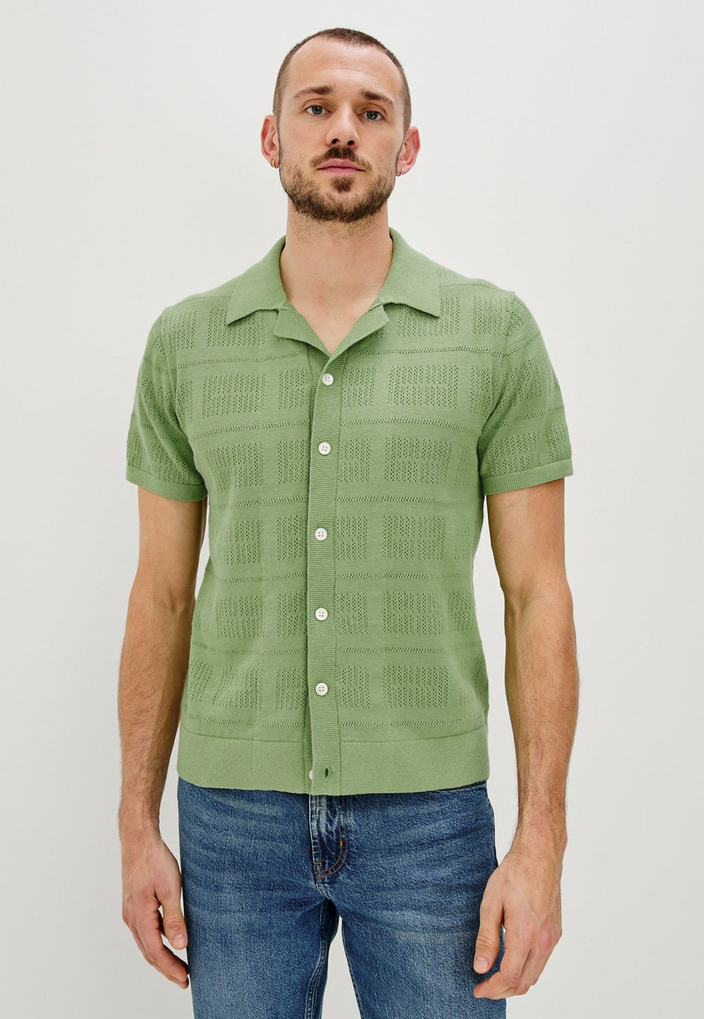 YATES SHIRT - MATCHA| Rails outlet