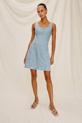 COVE DRESS - CAPRI BLANKET STITCH| Rails US
