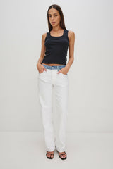 DEL MAR BOYFRIEND - SKIPPER WHITE| Rails discount