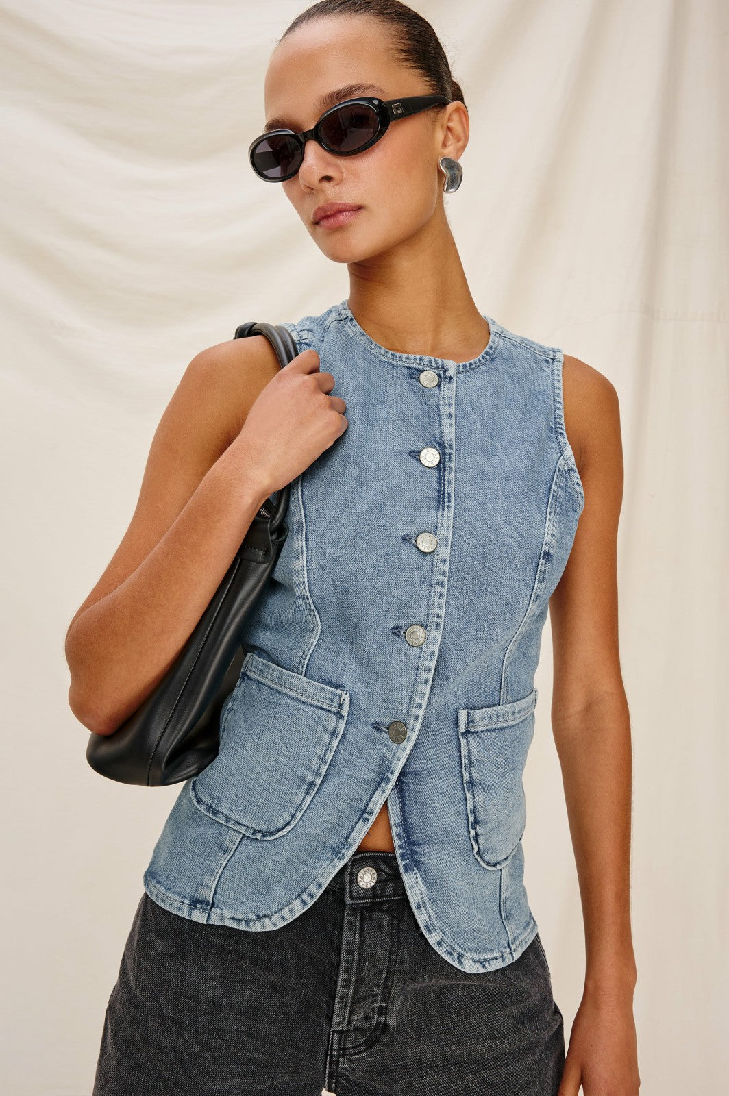 PORTOLA VEST - BLUE EYED GIRL| Rails discount